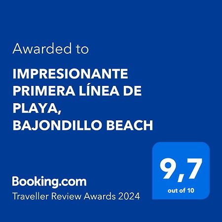 Impresionante Primera Linea De Playa, Bajondillo Beach Торремолінос Екстер'єр фото